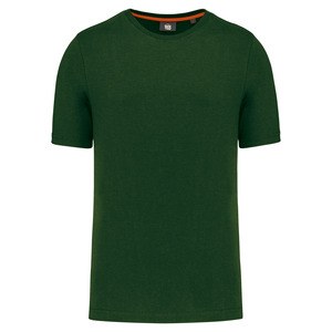 WK. Designed To Work WK302 - Men's eco-friendly crew neck T-shirt Forest Green