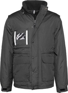 WK. Designed To Work WK6106 - Detachable-sleeved workwear parka