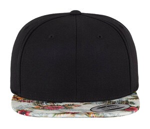 Flexfit F6089F - Floral pattern snapback cap Mint