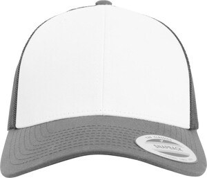 Flexfit 6606CF - American cap Dark Grey / White / Dark Grey