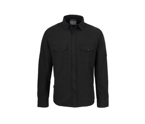 Craghoppers CES001 - Recycled polyester long sleeves shirt Black