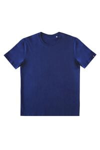 ATF 03888 - Sacha Unisex Round Collar T Shirt Made In France Royal Blue