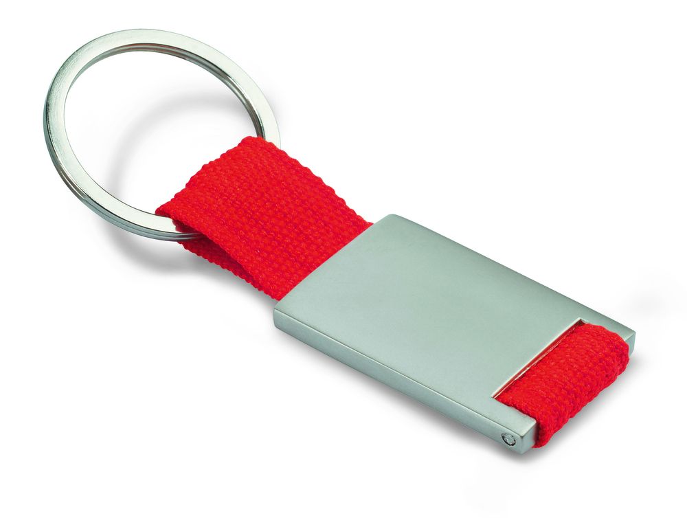 GiftRetail IT3020 - TECH Metal rectangular key ring