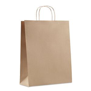 GiftRetail MO6174 - PAPER TONE L Large Gift paper bag 90 gr/m²