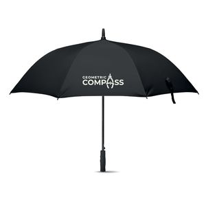 GiftRetail MO6175 - GRUSA Windproof umbrella 27 inch Black