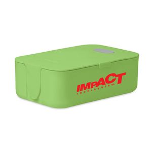 GiftRetail MO6205 - WEDNESDAY Lunch box in PP Lime
