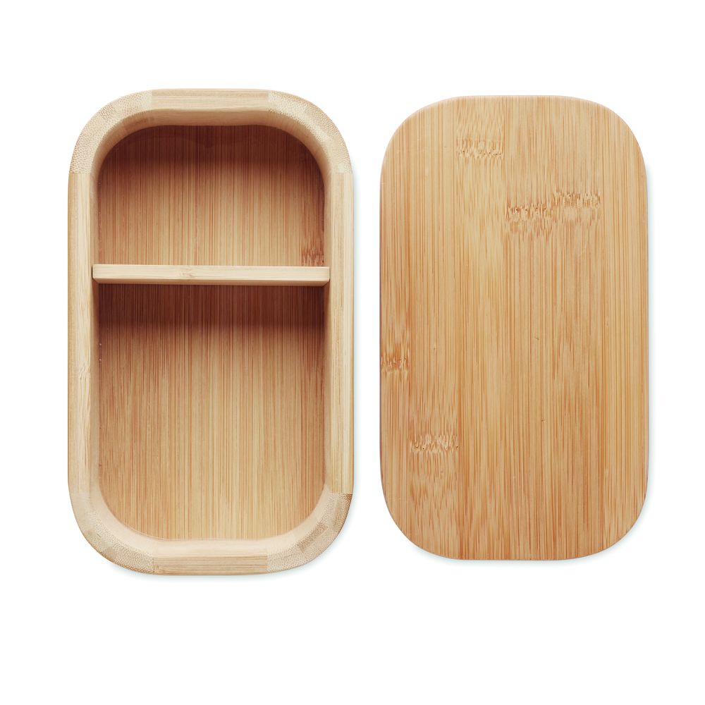 GiftRetail MO6378 - LADEN LARGE Bamboo lunch box 1000ml