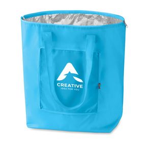 GiftRetail MO7214 - PLICOOL Foldable cooler shopping bag heaven blue