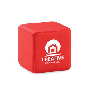 GiftRetail MO7659 - Anti-stress square Red