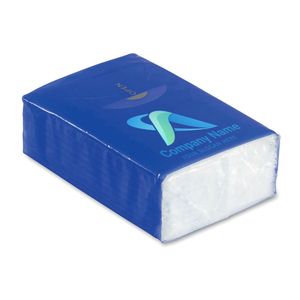 GiftRetail MO8649 - Mini packet of tissues Royal Blue