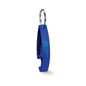 GiftRetail MO8664 - COLOUR TWICES Key ring bottle opener Blue