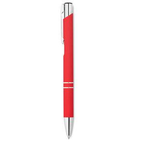 GiftRetail MO8857 - Push button ballpoint pen with rubber finish