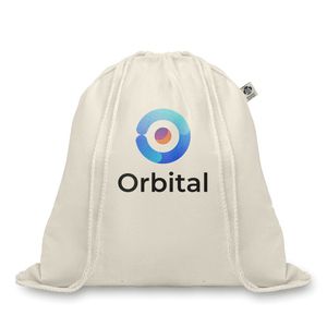 GiftRetail MO8974 - ORGANIC HUNDRED 105gr/m² organic cotton bag Beige