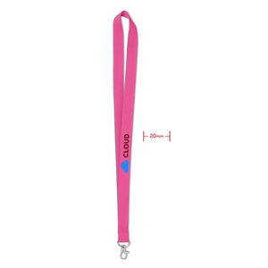 GiftRetail MO9058 - SIMPLE LANY Lanyard 20 mm Fuchsia