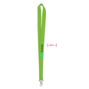 GiftRetail MO9058 - SIMPLE LANY Lanyard 20 mm Lime