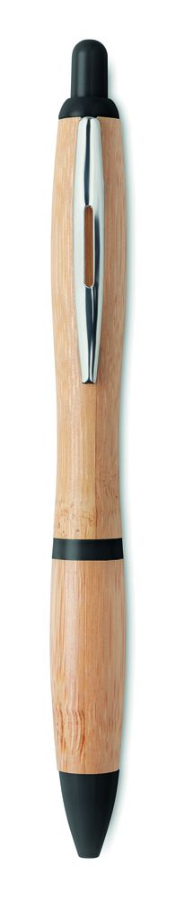 GiftRetail MO9485 - RIO BAMBOO Ball pen in ABS and bamboo