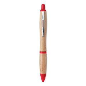 GiftRetail MO9485 - RIO BAMBOO Ball pen in ABS and bamboo
