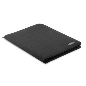 GiftRetail MO9549 - NOTES FOLDER A4 conference folder zipped Black