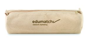 GiftRetail MO9834 - NATU POUCH Cotton Pencil case  320 gr/m² Beige