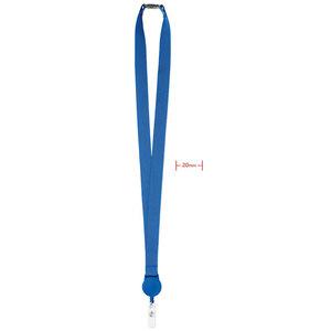 GiftRetail MO9852 - ZIP LANYARD Lanyard retractable clip