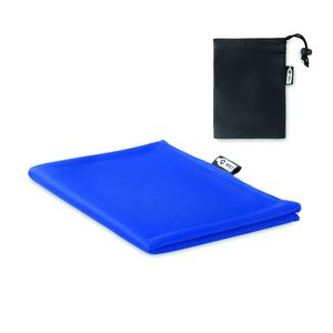 GiftRetail MO9918 - Sports towel in RPET Royal Blue
