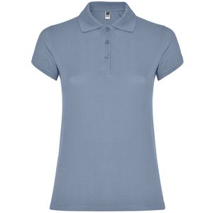 Roly PO6634 - STAR WOMAN Short-sleeve polo shirt for women ZEN BLUE