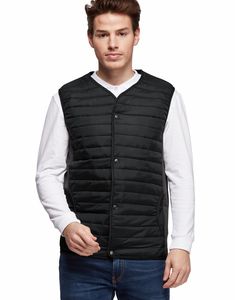 Mustaghata BEN - QUILTED VEST FOR SALESMEN Black