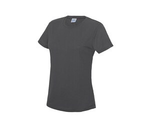 Just Cool JC005 - Neoteric™ Women's Breathable T-Shirt Charcoal