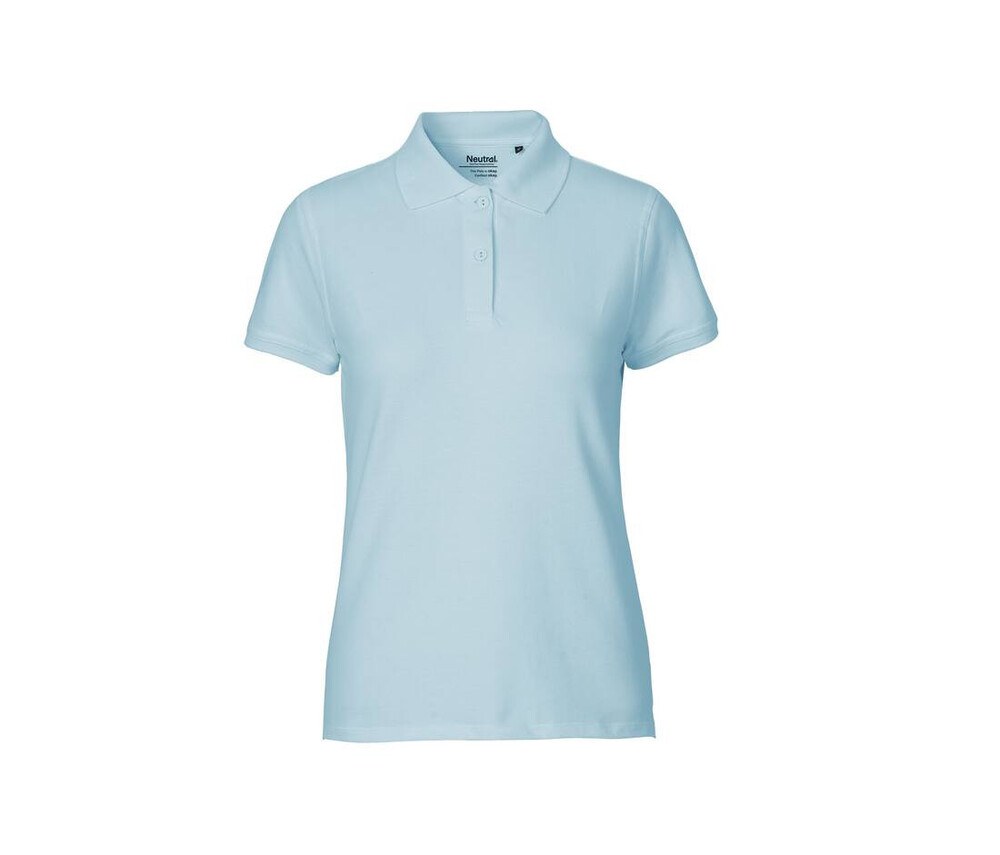 Neutral O22980 - Women's quilted polo shirt 