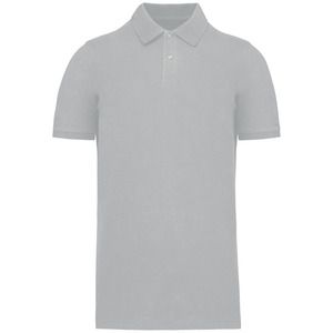 Kariban K2025 - Men's Organic 180 piqué polo shirt Snow Grey