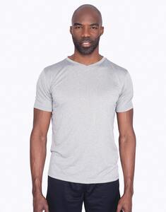 Mustaghata FAST - ACTIVE T-SHIRT FOR MEN SHORT SLEEVES Gris perle chiné