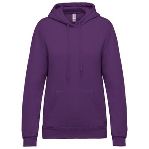 Kariban K473 - Women's hooded sweatshirt Purple