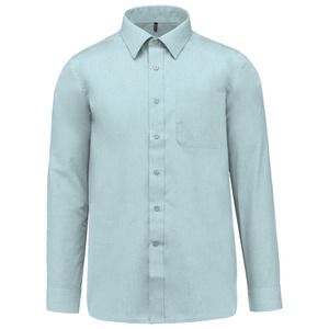 Kariban K545 - JOFREY - MEN'S LONG SLEEVE EASY CARE POLYCOTTON POPLIN SHIRT Ice Mint