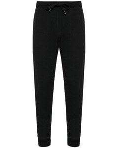 Kariban K758 - Men’s eco-friendly French terry trousers Black