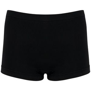 Kariban K807 - Ladies’ eco-friendly low-rise seamless boyshorts Black