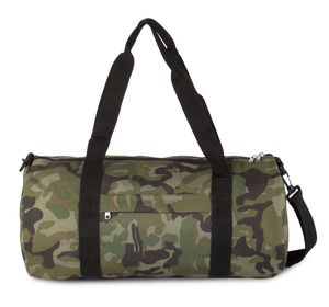 Kimood KI0633 - Tube shaped tote bag Olive Camouflage