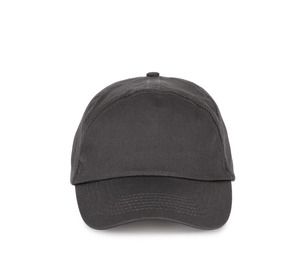 K-up KP013 - BAHIA - 7 PANEL CAP Dark Grey