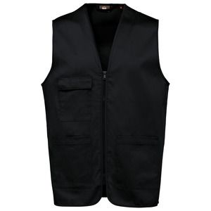 WK. Designed To Work WK608 - Unisex polycotton multi-pocket vest