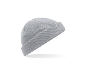 BEECHFIELD BF043R - RECYCLED MINI FISHERMAN BEANIE Light Grey