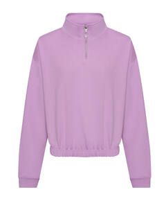 AWDIS JH037 - WOMENS CROPPED 1/4 ZIP SWEAT