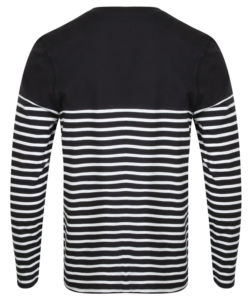 Front Row FR134 - Long sleeve Breton t-shirt