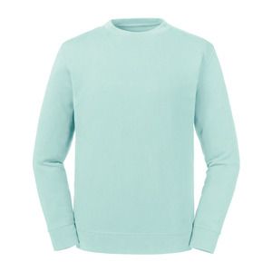 Russell RU208M - Pure Organic reversible sweatshirt Aqua