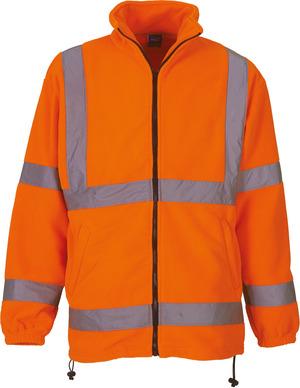 Yoko YHVK08 - Hi-Vis Fleece Jacket