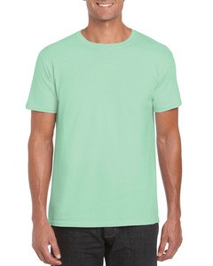 GILDAN GIL64000 - T-shirt SoftStyle SS for him Mint Green