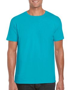 GILDAN GIL64000 - T-shirt SoftStyle SS for him Tropical Blue