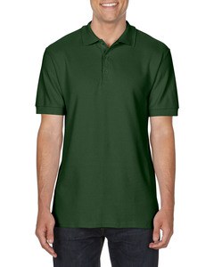 GILDAN GIL85800 - Polo Premium Cotton Double Pique SS for him Forest Green