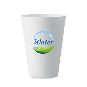 GiftRetail MO6375 - FESTA MEDIUM Reusable event cup 300ml White