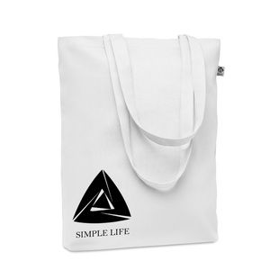 GiftRetail MO6713 - COCO Canvas shopping bag 270 gr/m² White