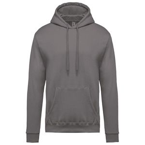 Kariban K476 - Men's hooded sweatshirt Storm Grey