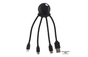 Intraco LT41005 - 2087 | Xoopar Eco Octopus GRS Charging cable Black